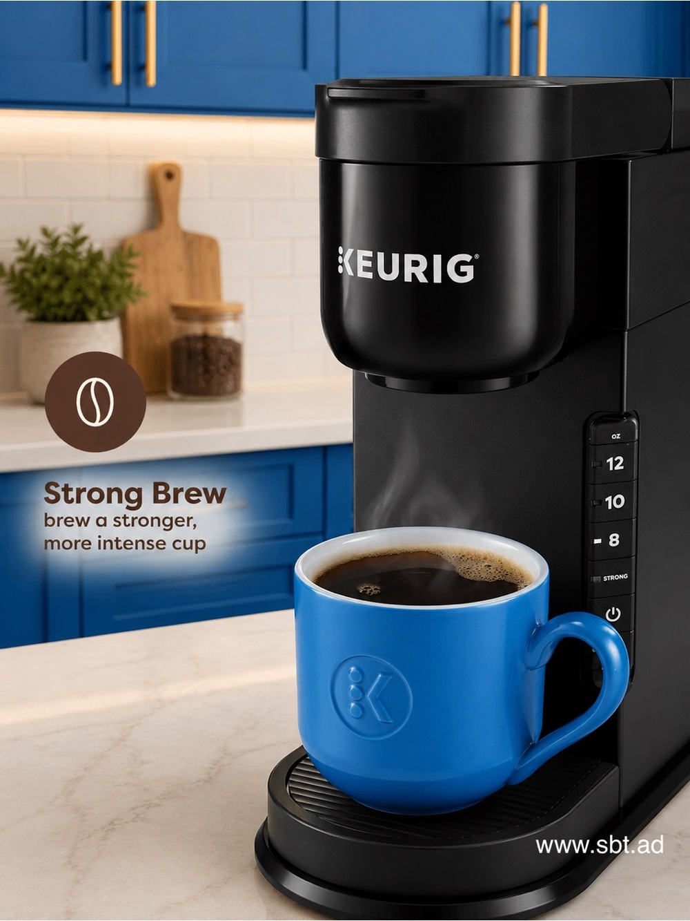 NEW Keurig K-Express Single Serve K-Cup Pod Coffee Maker 42 oz Reservoir Green + - Picture 8 of 12